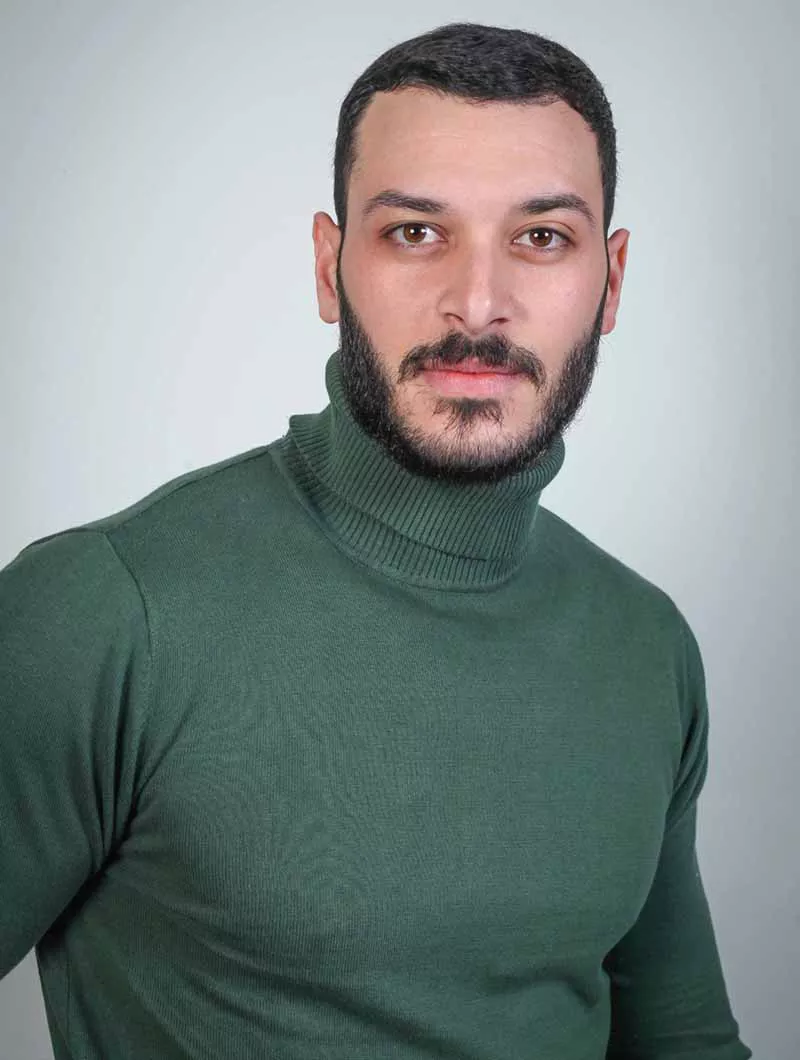 Pull Col Montant Homme Uni